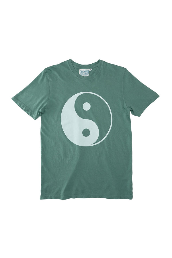 Yin Yang Basic Tee | Jungmaven Hemp Clothing & Accessories / Color: Teal