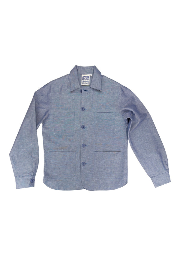 Beach  Jacket | Jungmaven Hemp Clothing & Accessories Color: Lapis Blue