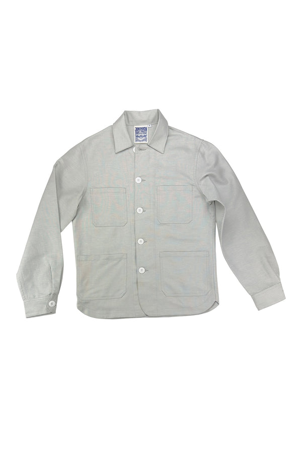 Beach  Jacket | Jungmaven Hemp Clothing & Accessories Color: Lt. Gray