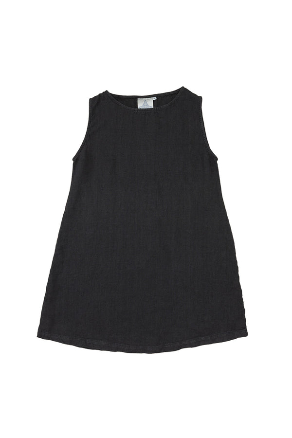 Baez 100% Hemp Dress | Jungmaven Hemp Clothing & Accessories / Color: Black