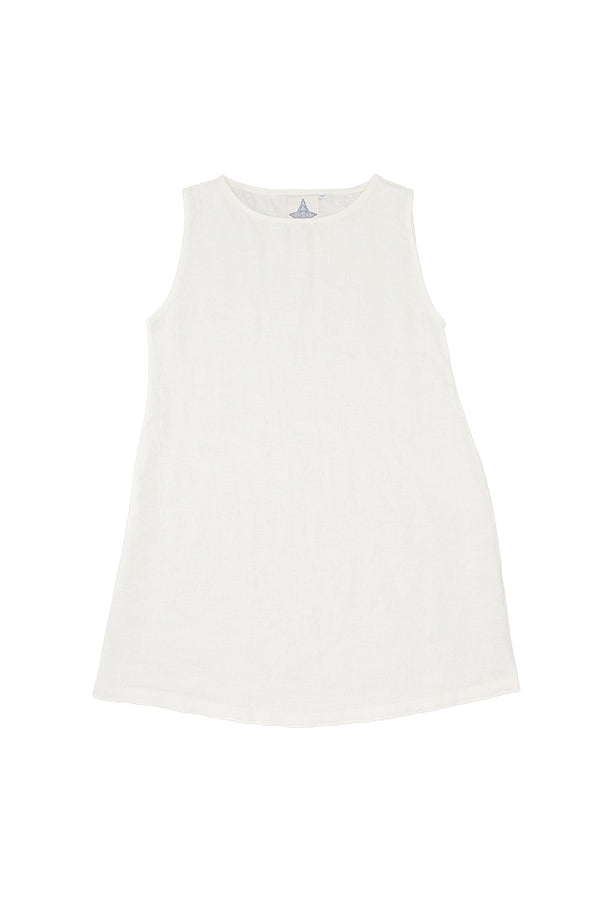 Baez 100% Hemp Dress | Jungmaven Hemp Clothing & Accessories / Color: Washed White