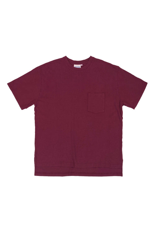 Big Tee - Sale Colors | Jungmaven Hemp Clothing & Accessories / Color: Burgundy