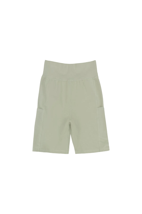 Bike Short with Pockets | Jungmaven Hemp Clothing & Accessories / Color: Agave Green