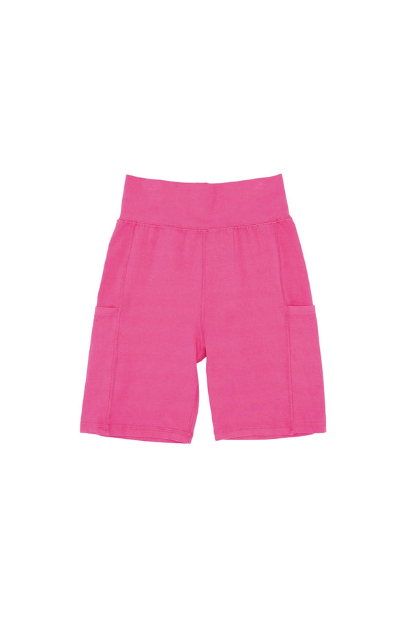 Bike Short with Pockets | Jungmaven Hemp Clothing & Accessories / Color: Electric Fuchsia