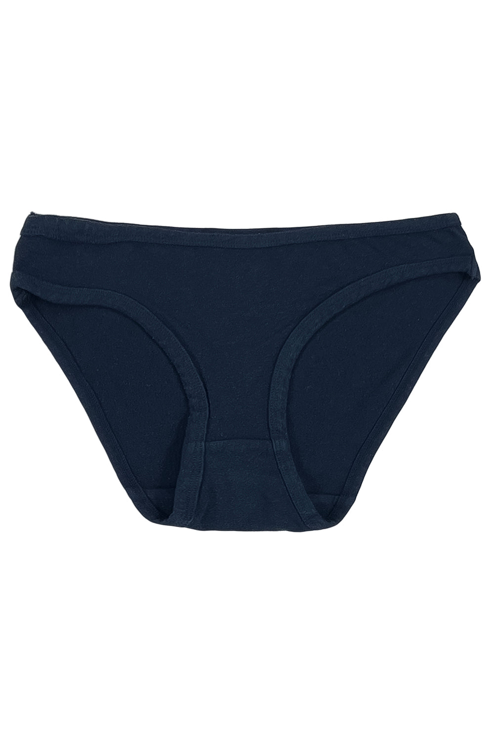 Sustainable Cotton Underwear Navy Blue Low Rise Bikini Style Organic Cotton  