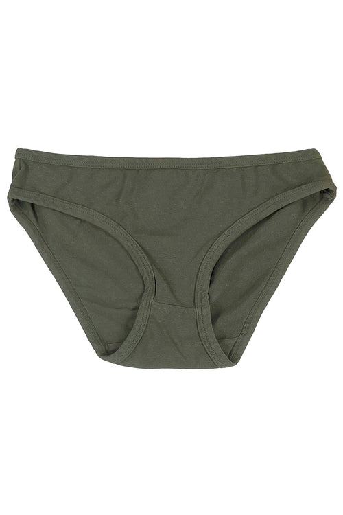 Bikini Brief | Jungmaven Hemp Clothing & Accessories / Color: Olive Green