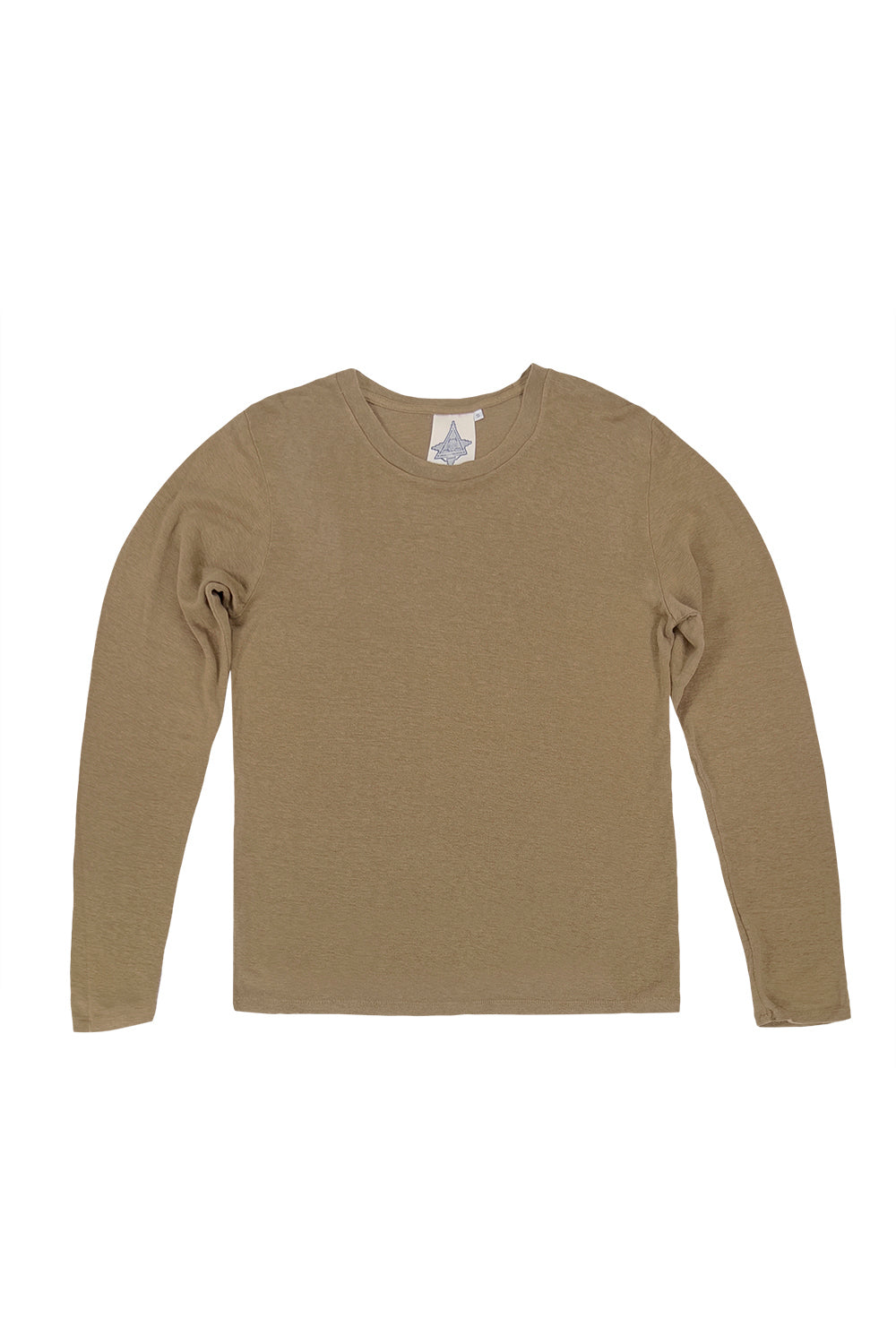 Bishop 100% Hemp Long Sleeve Tee | Jungmaven Hemp Clothing & Accessories / Color: Coyote