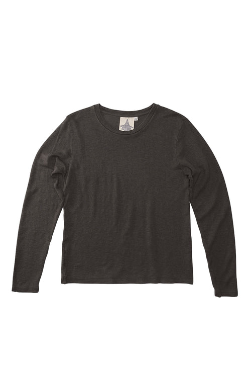 Bishop 100% Hemp Long Sleeve Tee | 10oz | Jungmaven Hemp Clothing & Accessories / Color: Coffee Bean