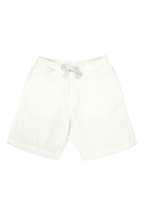 Bodega Bay Shorts | Jungmaven Hemp Clothing & Accessories / Color: Washed White