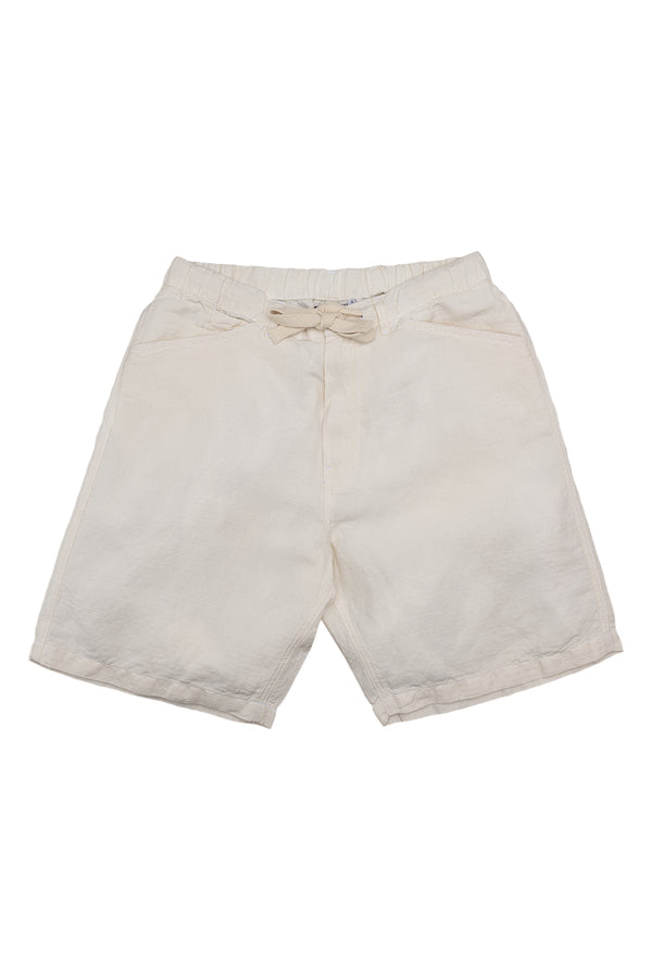 Bodega Bay Shorts | Jungmaven Hemp Clothing & Accessories / Color: Washed White