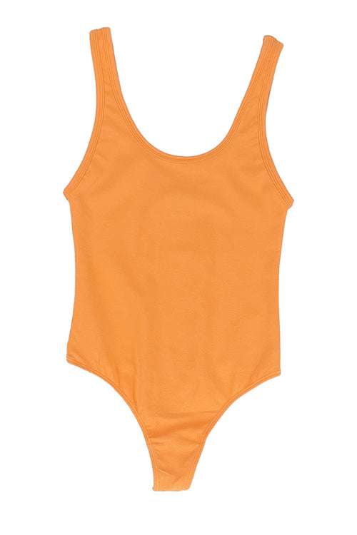 Bodysuit | Jungmaven Hemp Clothing & Accessories / Color: Apricot Crush