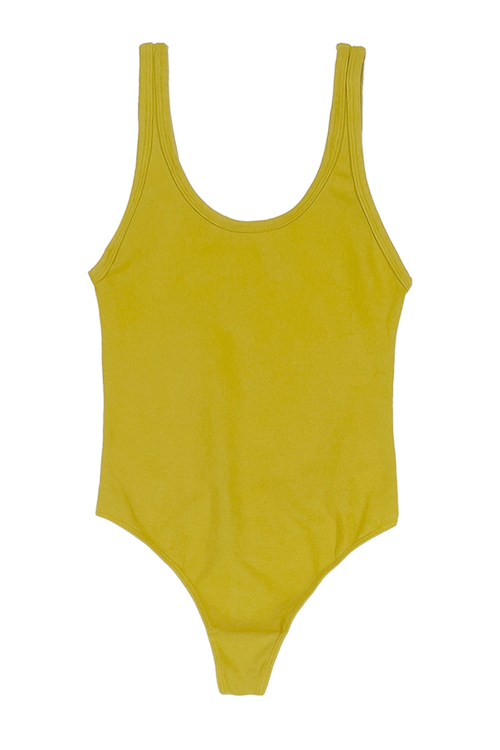 Bodysuit | Jungmaven Hemp Clothing & Accessories / Color: Citrine Yellow