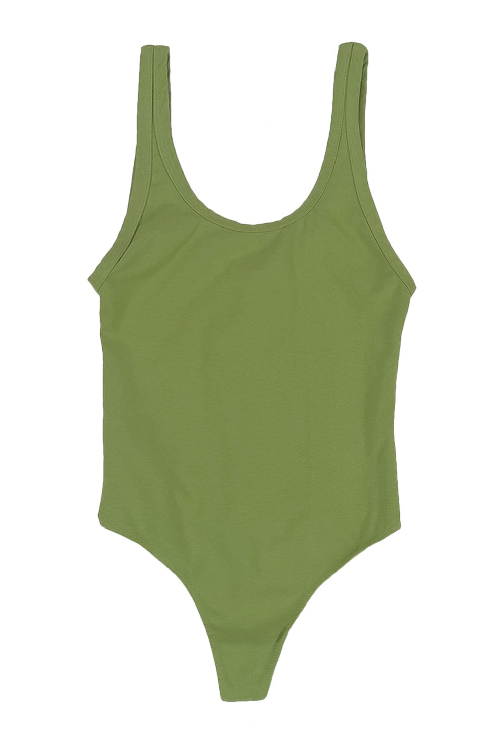 Bodysuit | Jungmaven Hemp Clothing & Accessories / Color: Dark Matcha