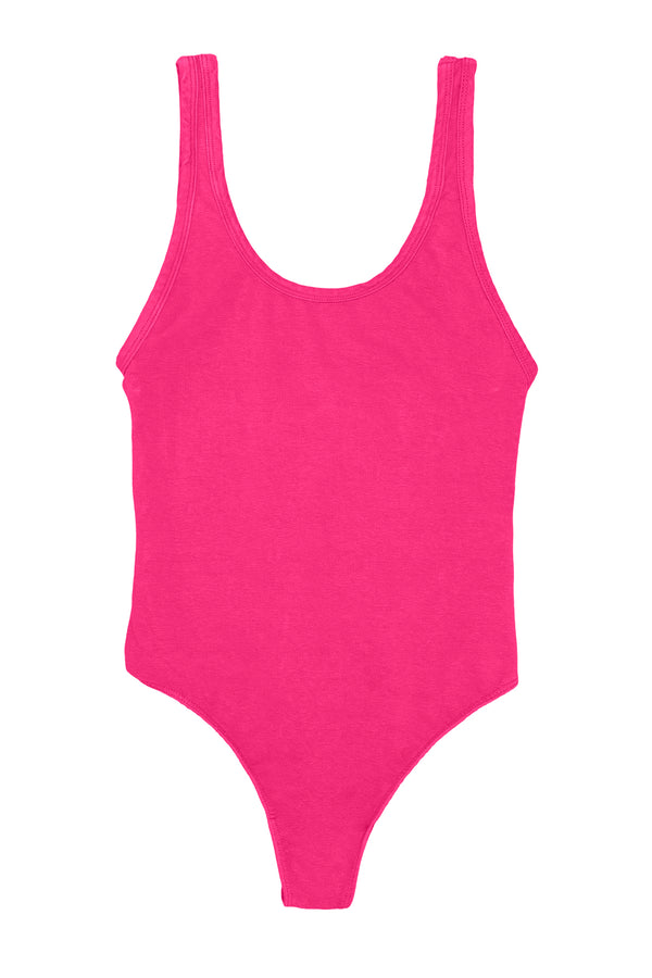 Bodysuit | Jungmaven Hemp Clothing & Accessories / Color: Electric Fuscia
