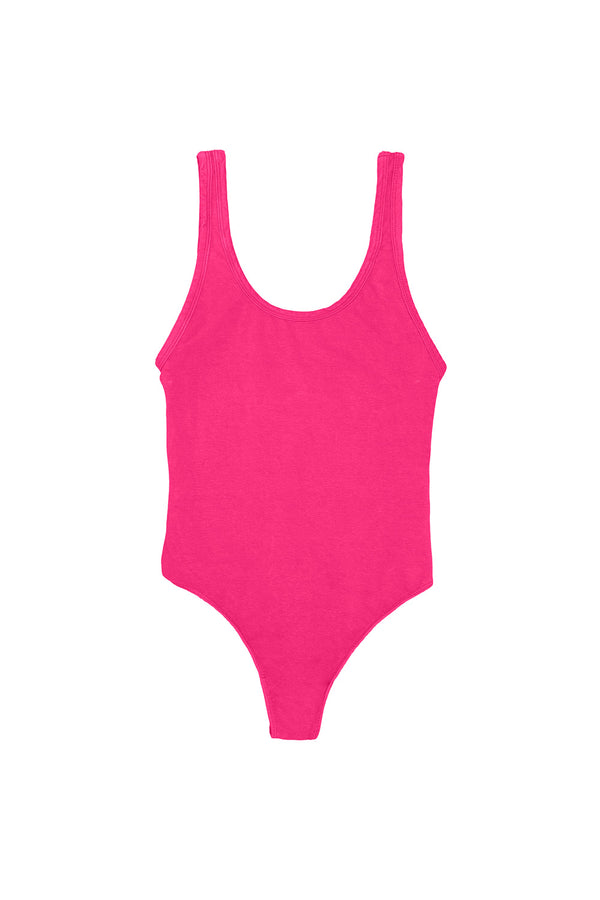 Bodysuit | Jungmaven Hemp Clothing & Accessories / Color: Electric Fuchsia