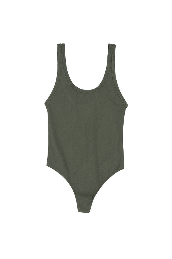 Bodysuit | Jungmaven Hemp Clothing & Accessories / Color: Olive Green