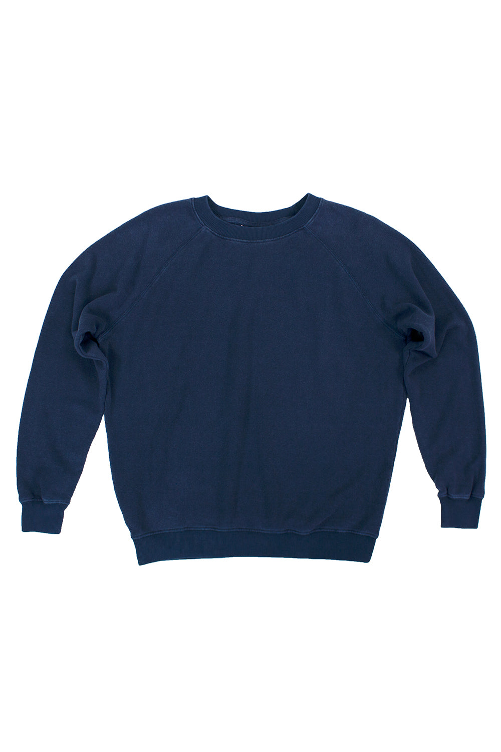 Pull&Bear raglan sweatshirt in navy