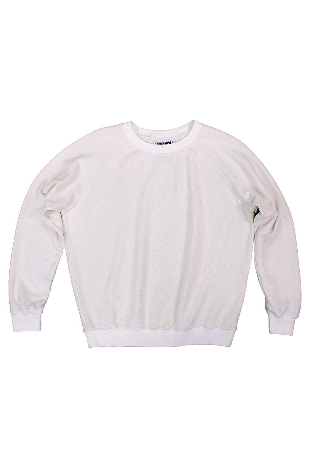 Bonfire Raglan Sweatshirt | Jungmaven Hemp Clothing & Accessories / Color: Washed White