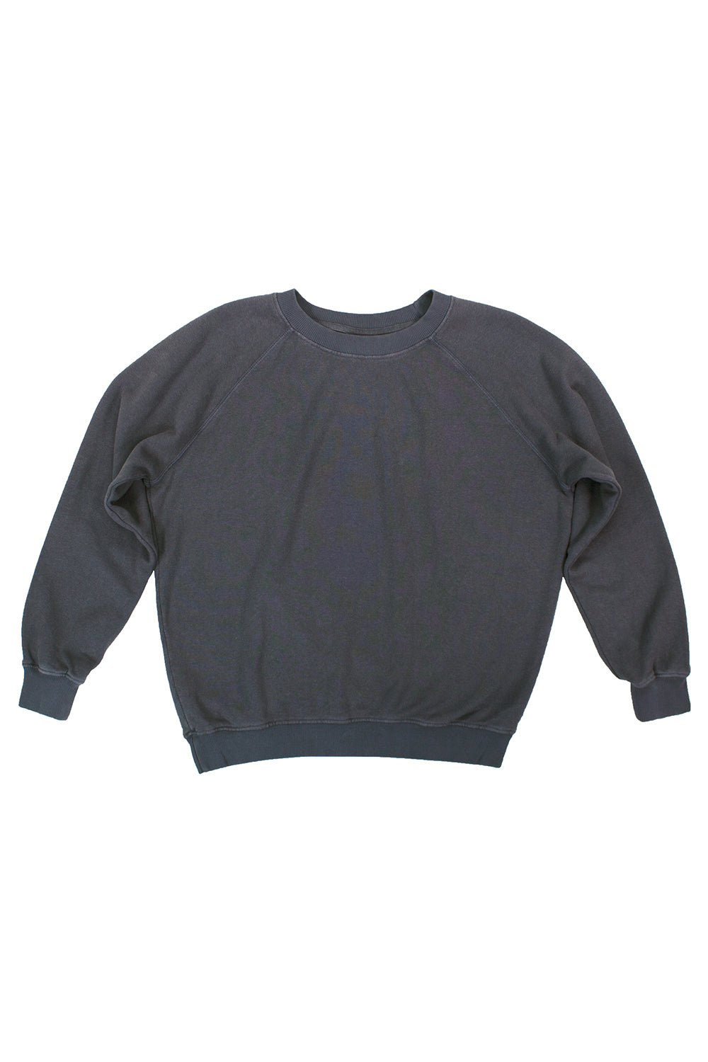 Bonfire Raglan Sweatshirt | Jungmaven Hemp Clothing & Accessories / Color: Diesel Gray