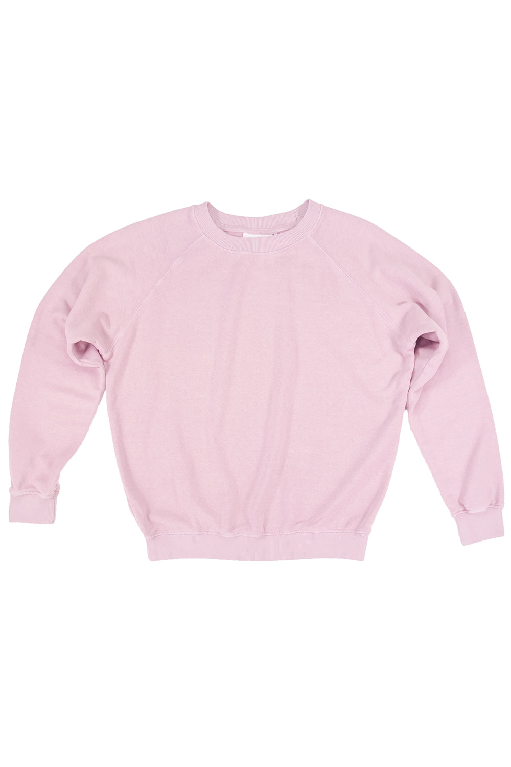 Bonfire Raglan Sweatshirt | Jungmaven Hemp Clothing & Accessories / Color: Rose Quartz