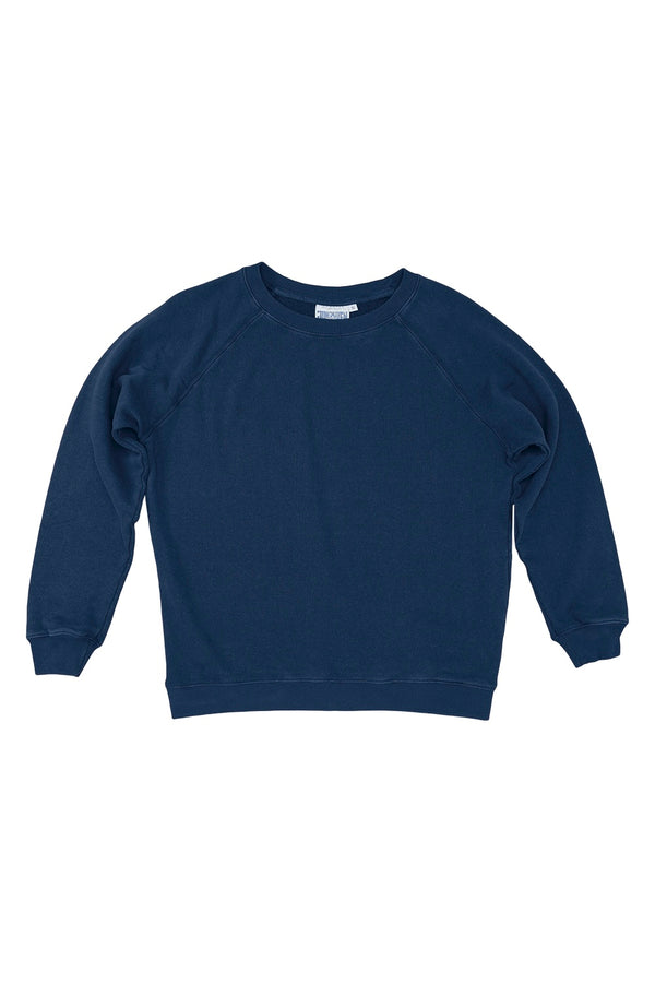 Bonfire Raglan Sweatshirt | Jungmaven Hemp Clothing & Accessories / Color: Deep Teal