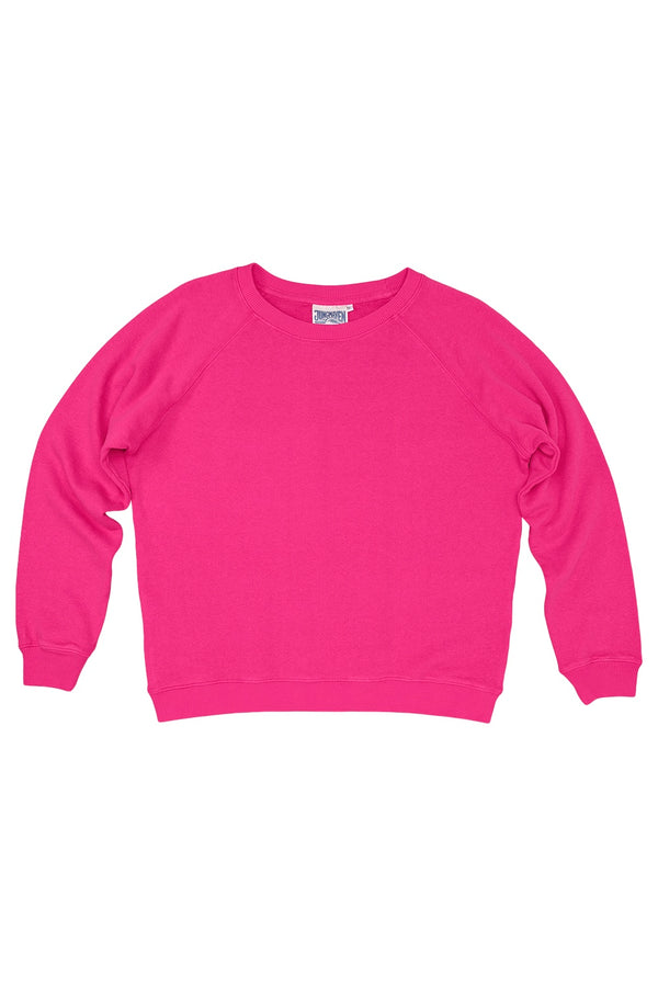 Bonfire Raglan Sweatshirt | Jungmaven Hemp Clothing & Accessories / Color: Electric Fuscia