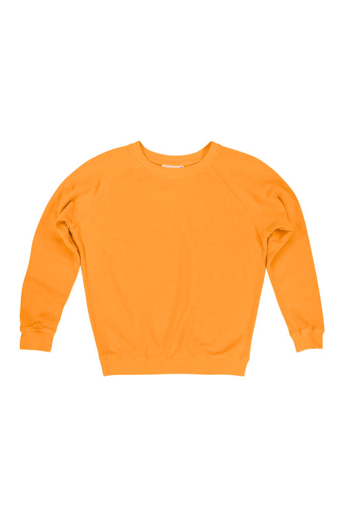 Bonfire Raglan Sweatshirt - Sale Colors | Jungmaven Hemp Clothing & Accessories / Color: Apricot Crush