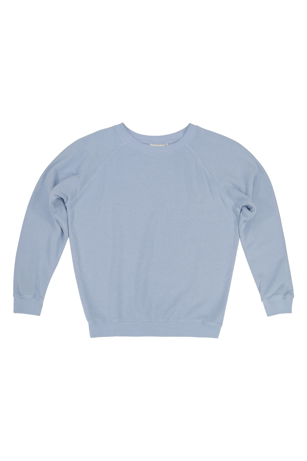 Bonfire Raglan Sweatshirt - Sale Colors | Jungmaven Hemp Clothing & Accessories / Color: Coastal Blue