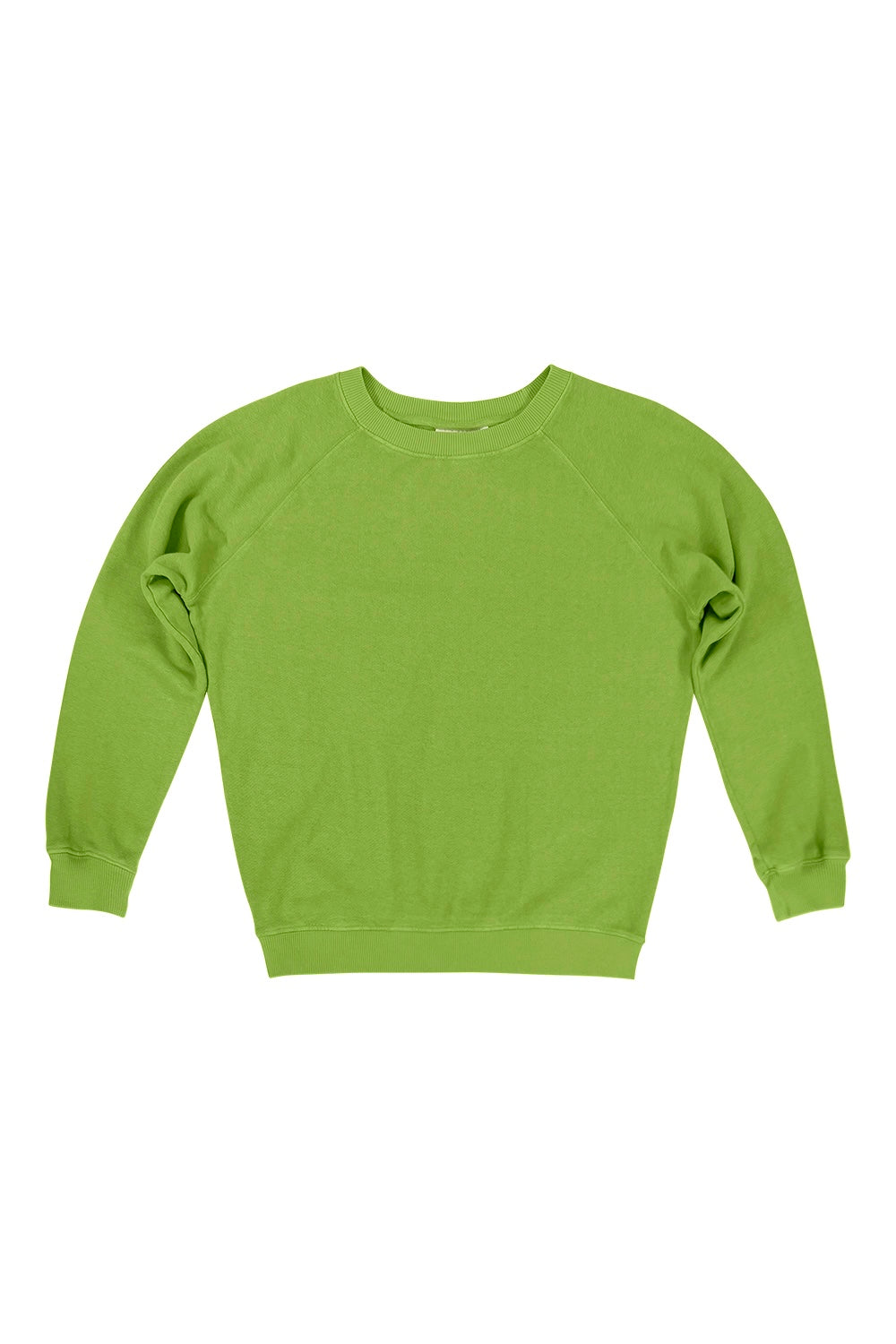 Bonfire Raglan Sweatshirt | Jungmaven Hemp Clothing & Accessories / Color: Dark Matcha