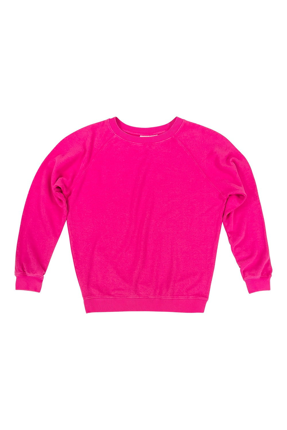 Bonfire Raglan Sweatshirt | Jungmaven Hemp Clothing & Accessories / Color: Pink Grapefruit
