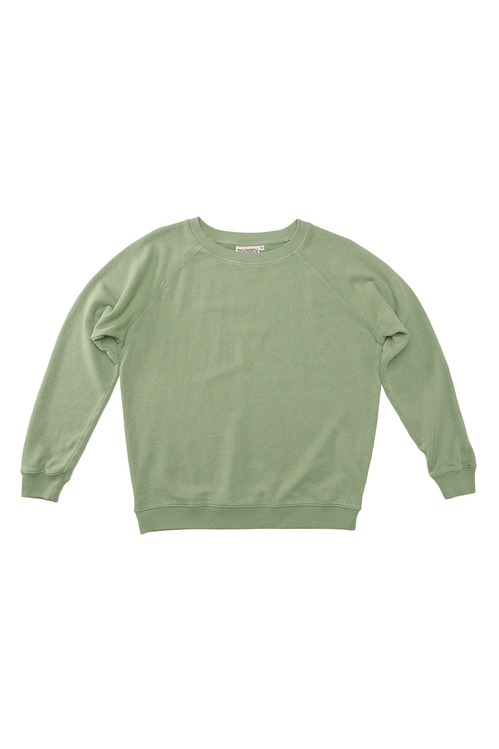 Bonfire Raglan Sweatshirt | Jungmaven Hemp Clothing & Accessories / Color: Pistachio