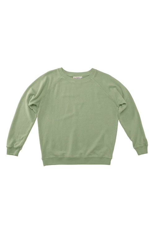 Bonfire Raglan Sweatshirt - Sale Colors | Jungmaven Hemp Clothing & Accessories / Color: Pistachio