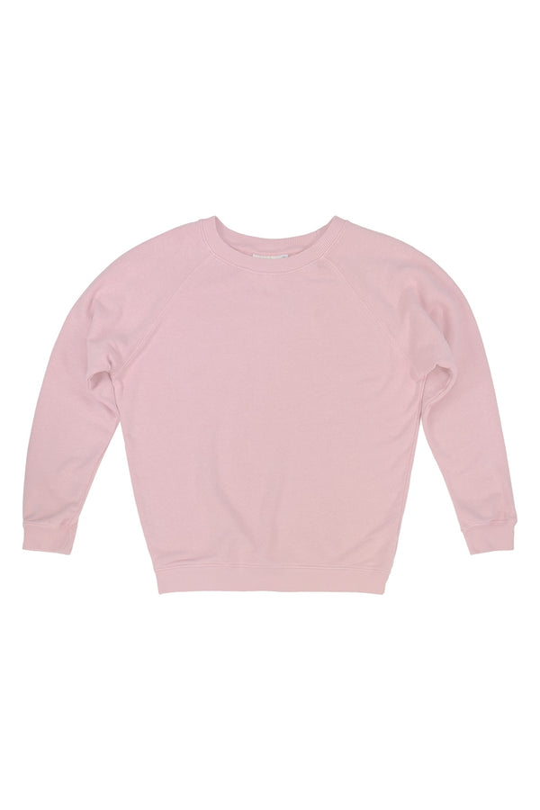 Bonfire Raglan Sweatshirt - Sale Colors | Jungmaven Hemp Clothing & Accessories / Color: Rose Water
