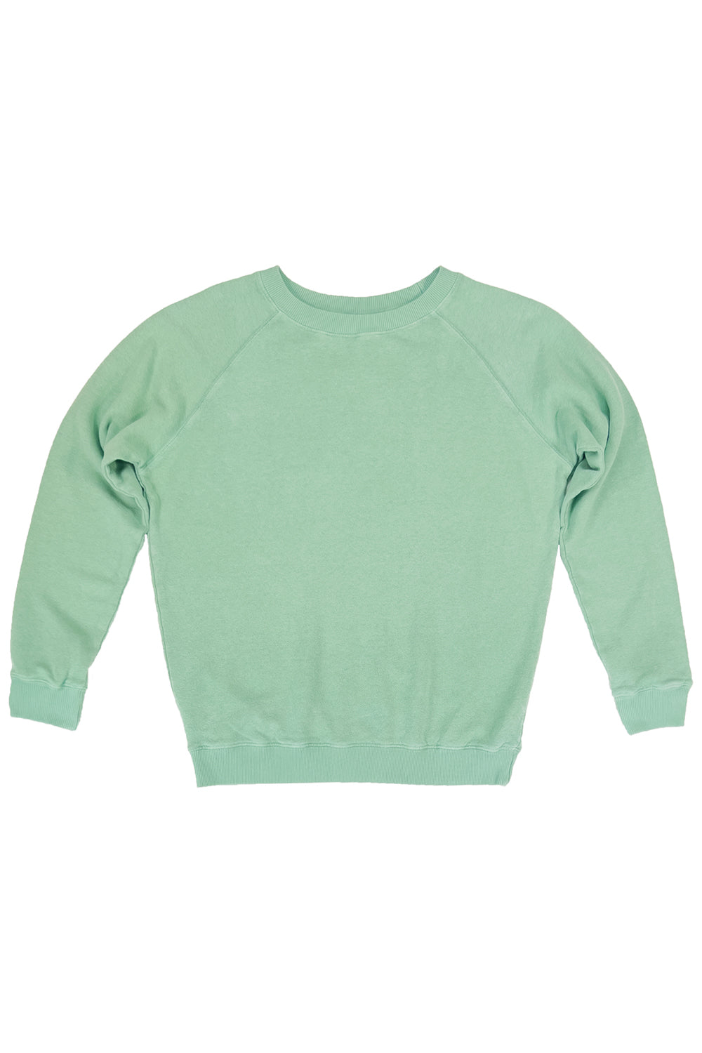 Bonfire Raglan Sweatshirt | Jungmaven Hemp Clothing & Accessories / Color: Sage Green