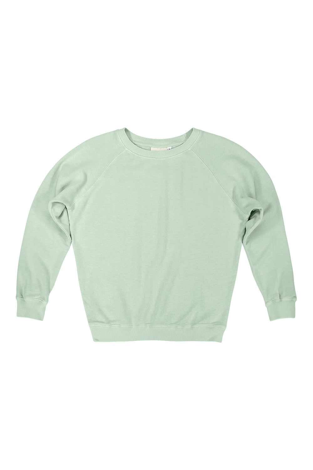 Bonfire Raglan Sweatshirt | Jungmaven Hemp Clothing & Accessories / Color: Seafoam Green