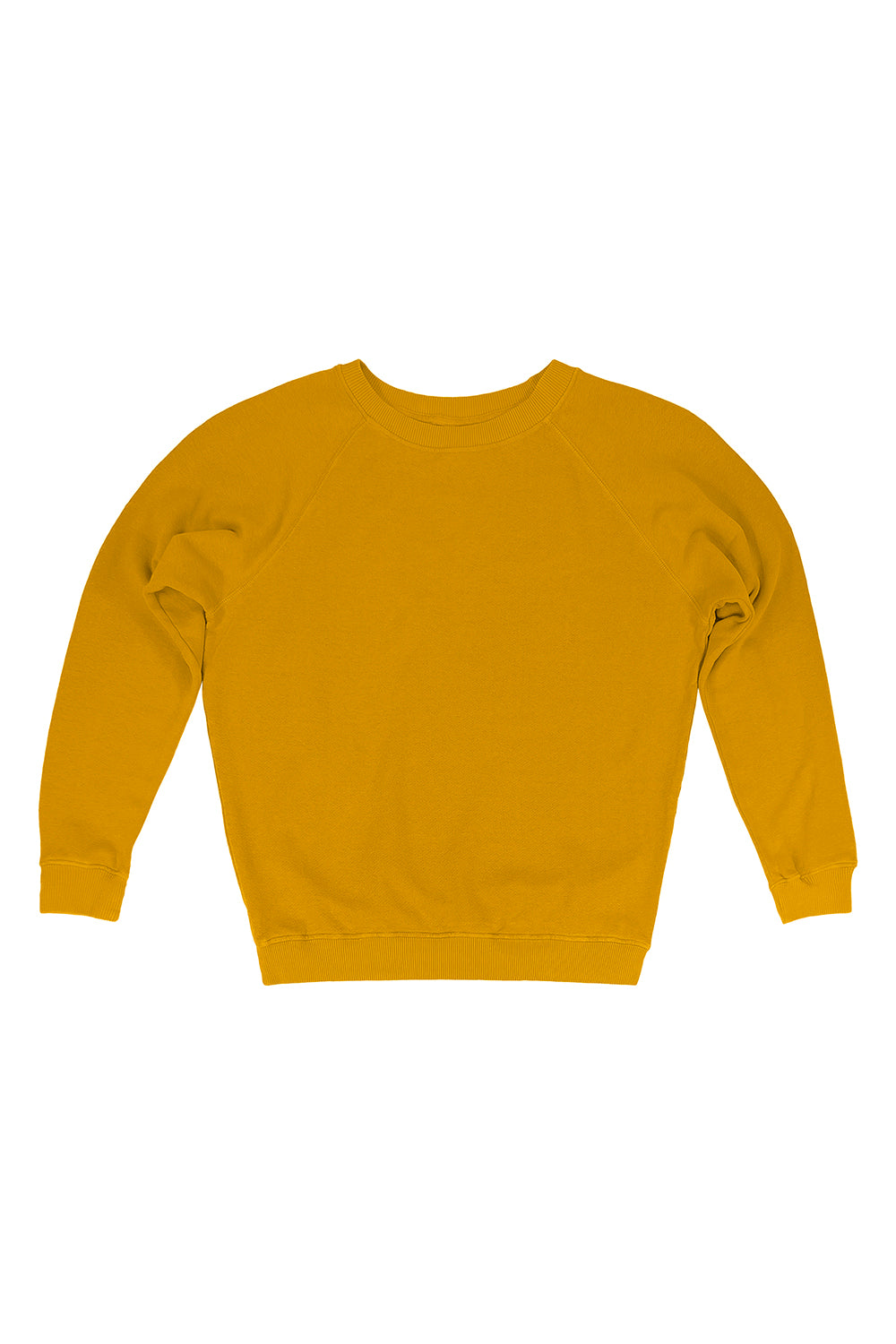 Bonfire Raglan Sweatshirt - Sale Colors | Jungmaven Hemp Clothing & Accessories / Color: Spicy Mustard