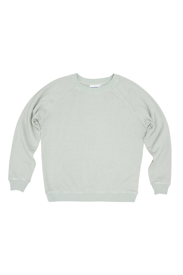 Bonfire Raglan Sweatshirt | Jungmaven Hemp Clothing & Accessories / Color: Stormy Green