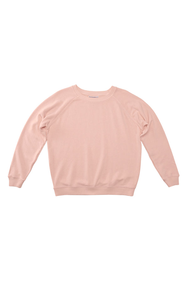 Bonfire Raglan Sweatshirt | Jungmaven Hemp Clothing & Accessories / Color: Whispering Peach