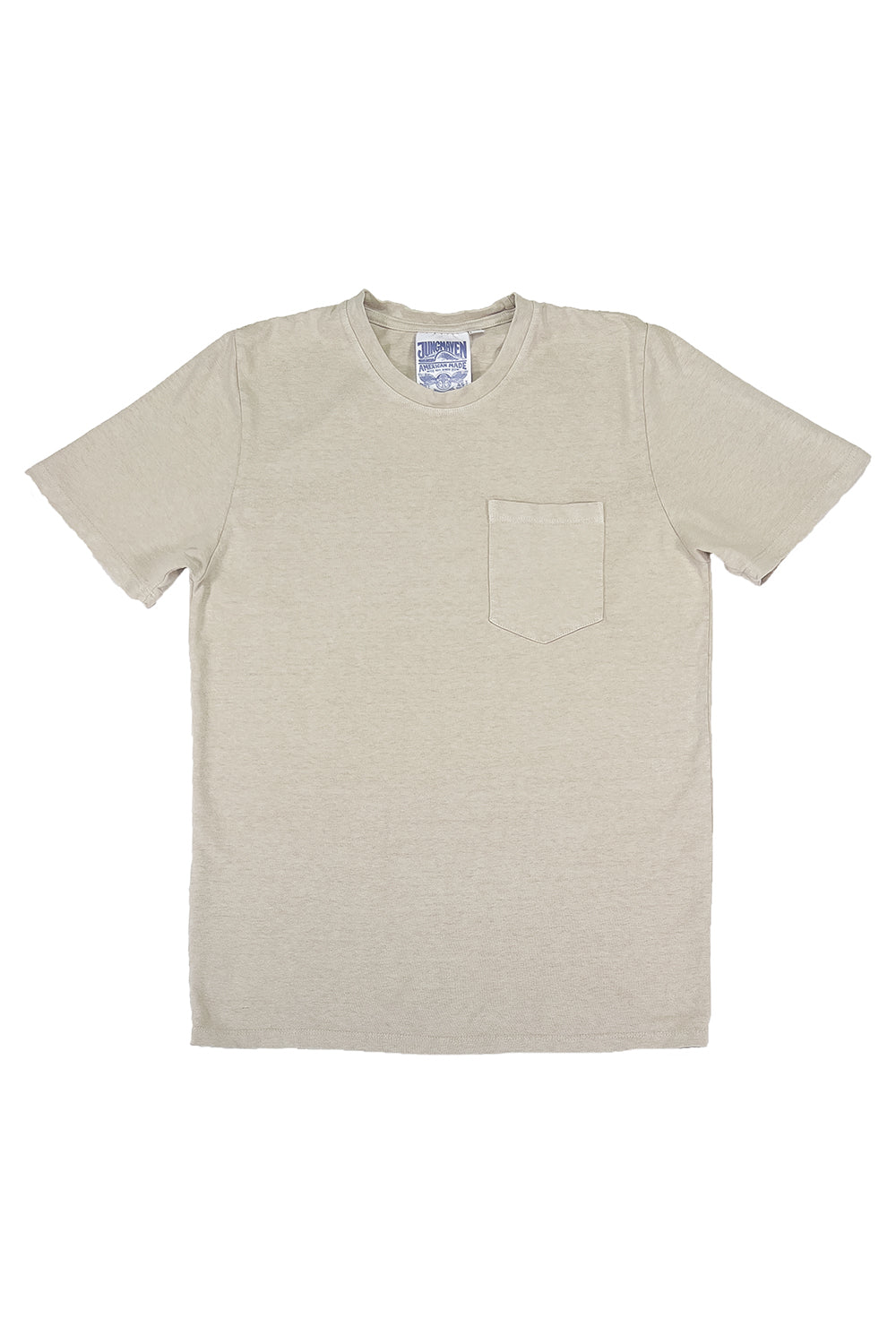 Boulder Pocket Tee - Sale Colors | Jungmaven Hemp Clothing & Accessories / Color: Canvas