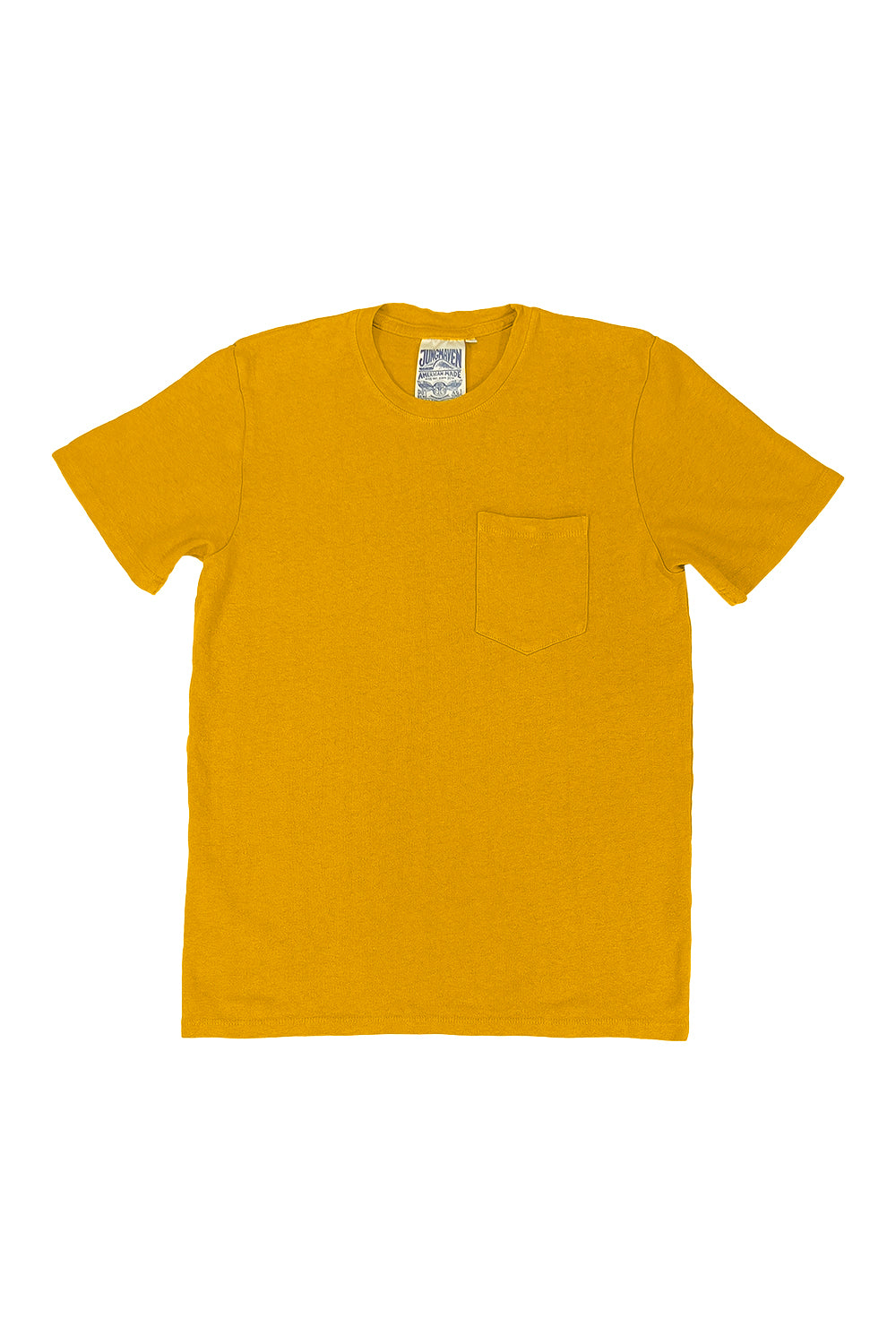 Boulder Pocket Tee | Jungmaven Hemp Clothing & Accessories / Color: Spicy Mustard