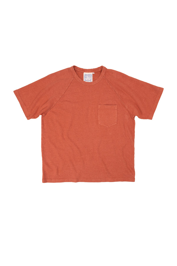 Boulder Raglan Pocket Tee | Jungmaven Hemp Clothing & Accessories / Color: Sunbaked Clay