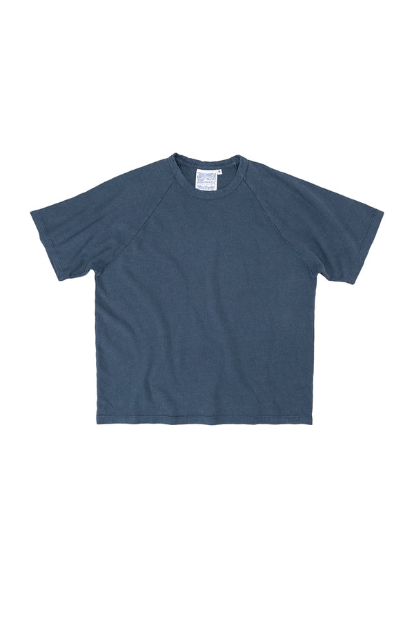 Boulder Raglan Tee | Jungmaven Hemp Clothing & Accessories / Color: Navy