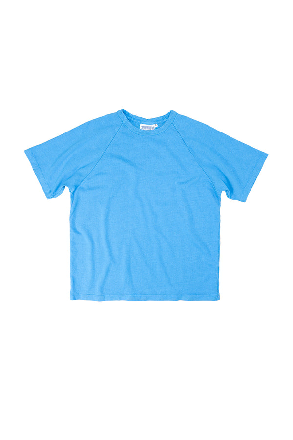 Boulder Raglan Tee | Jungmaven Hemp Clothing & Accessories / Color: Pacific Blue