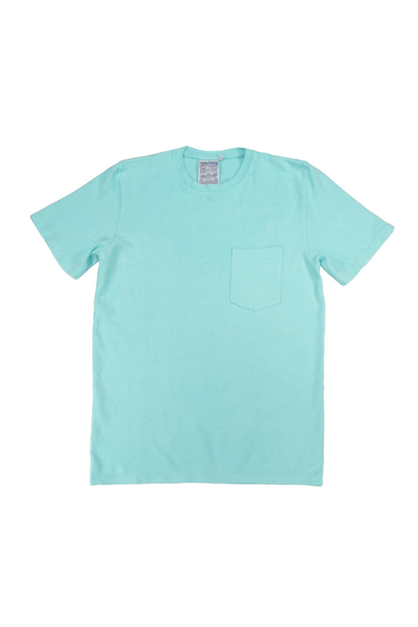 Boulder Pocket Tee | Jungmaven Hemp Clothing & Accessories / Color: Oasis Blue