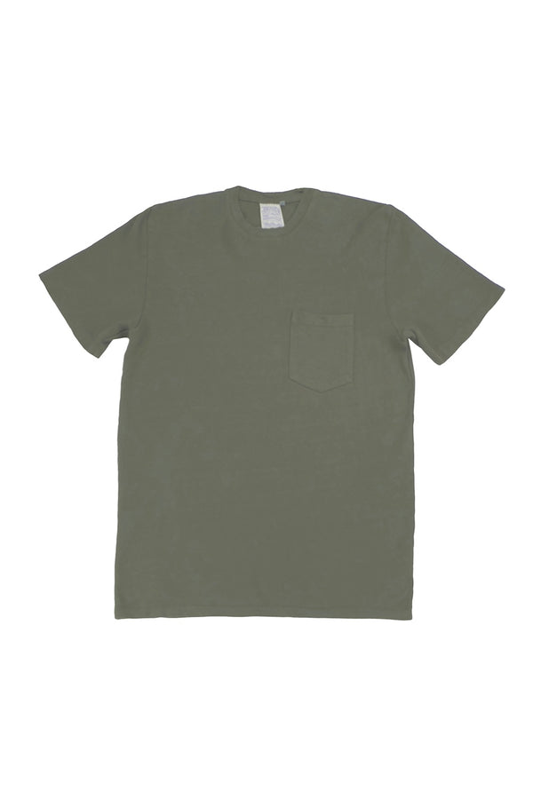 Boulder Pocket Tee | Jungmaven Hemp Clothing & Accessories / Color: Olive Green
