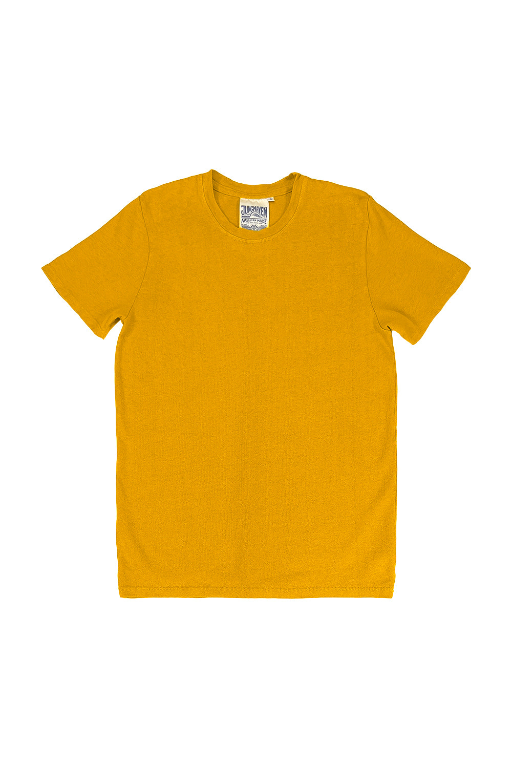 Boulder Tee | Jungmaven Hemp Clothing & Accessories / Color: Spicy Mustard