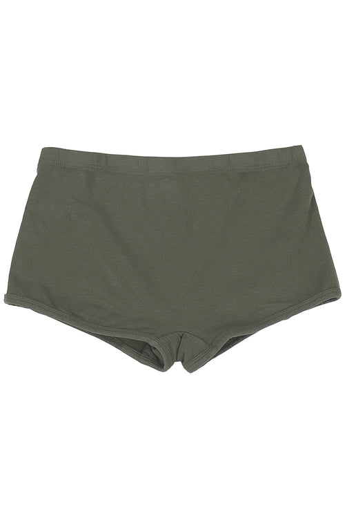 Boy Short | Jungmaven Hemp Clothing & Accessories / Color: Olive Green
