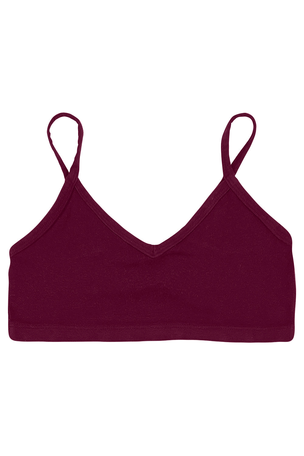 Bralette - Sale Colors | Jungmaven Hemp Clothing & Accessories / Color: Burgundy