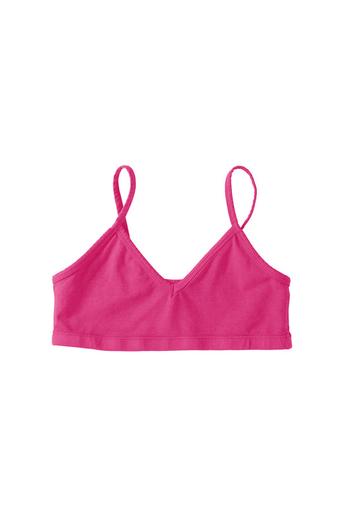 Bralette | Jungmaven Hemp Clothing & Accessories / Color: Electric Fuchsia