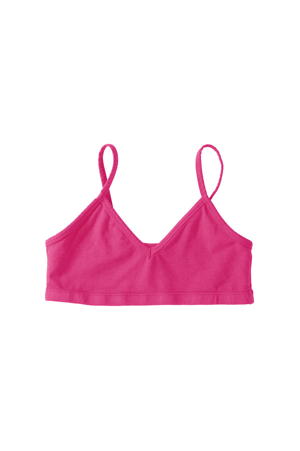 Bralette | Jungmaven Hemp Clothing & Accessories / Color: Electric Fuchsia